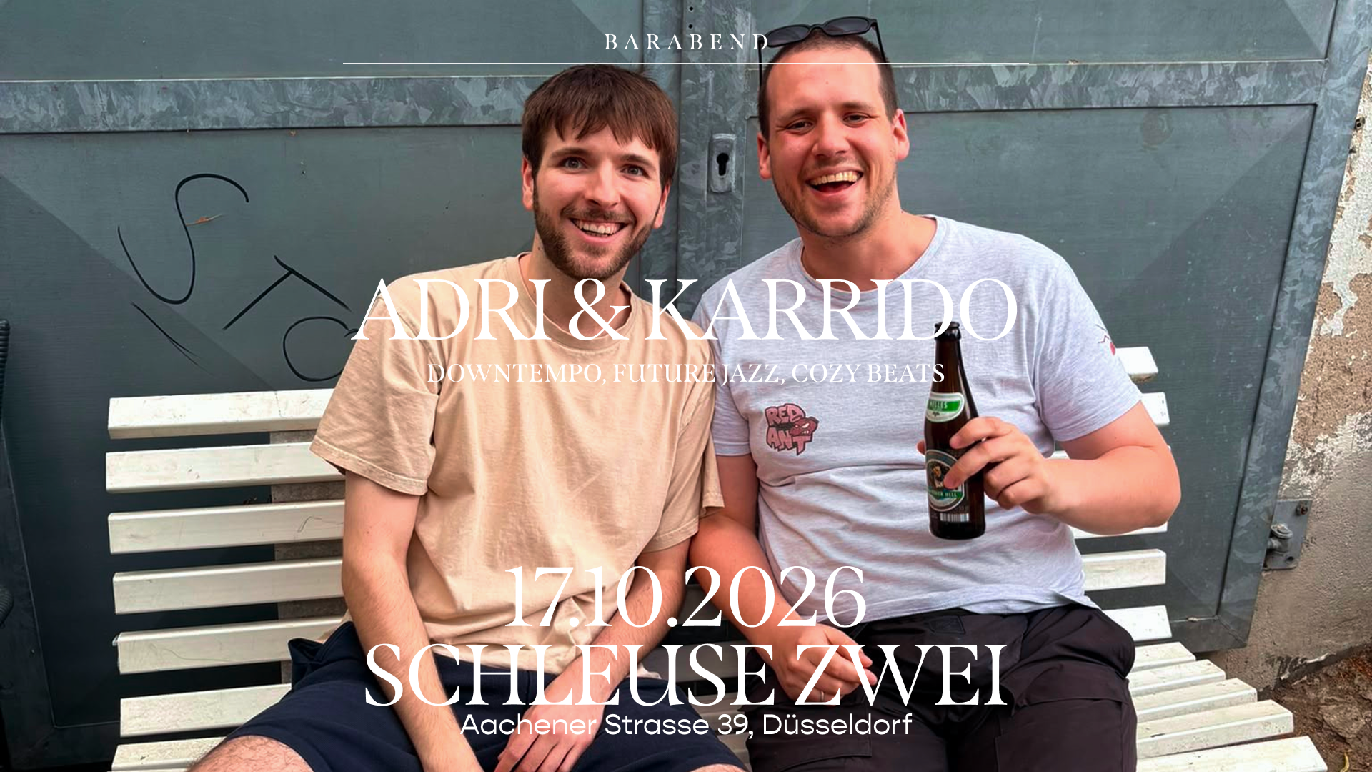Barabend mit DJ-Set – Adri & Karrido
