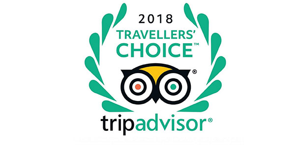 Tripadvisor Travellers Choice Award 2018