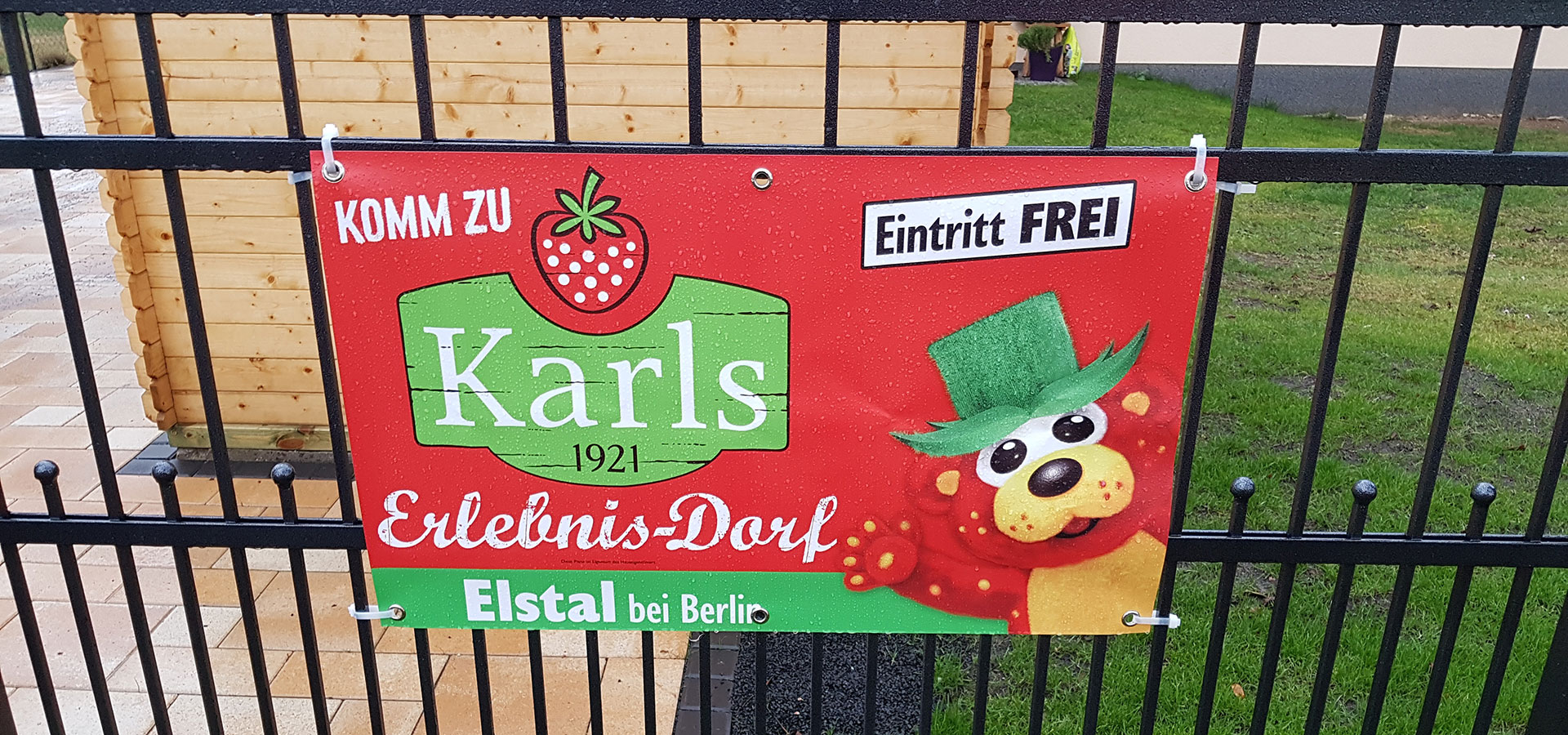 Zaunwerbung Beispiel Banner 2