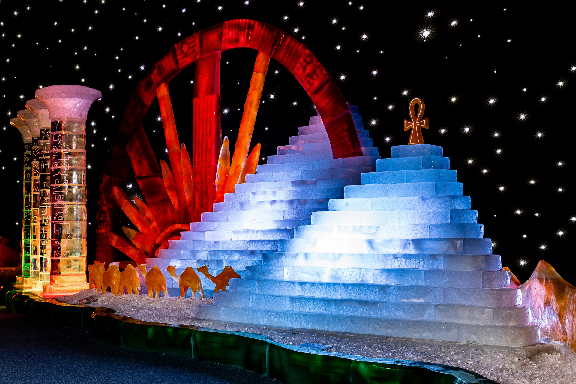 17. Eiswelt Rövershagen - Pyramiden