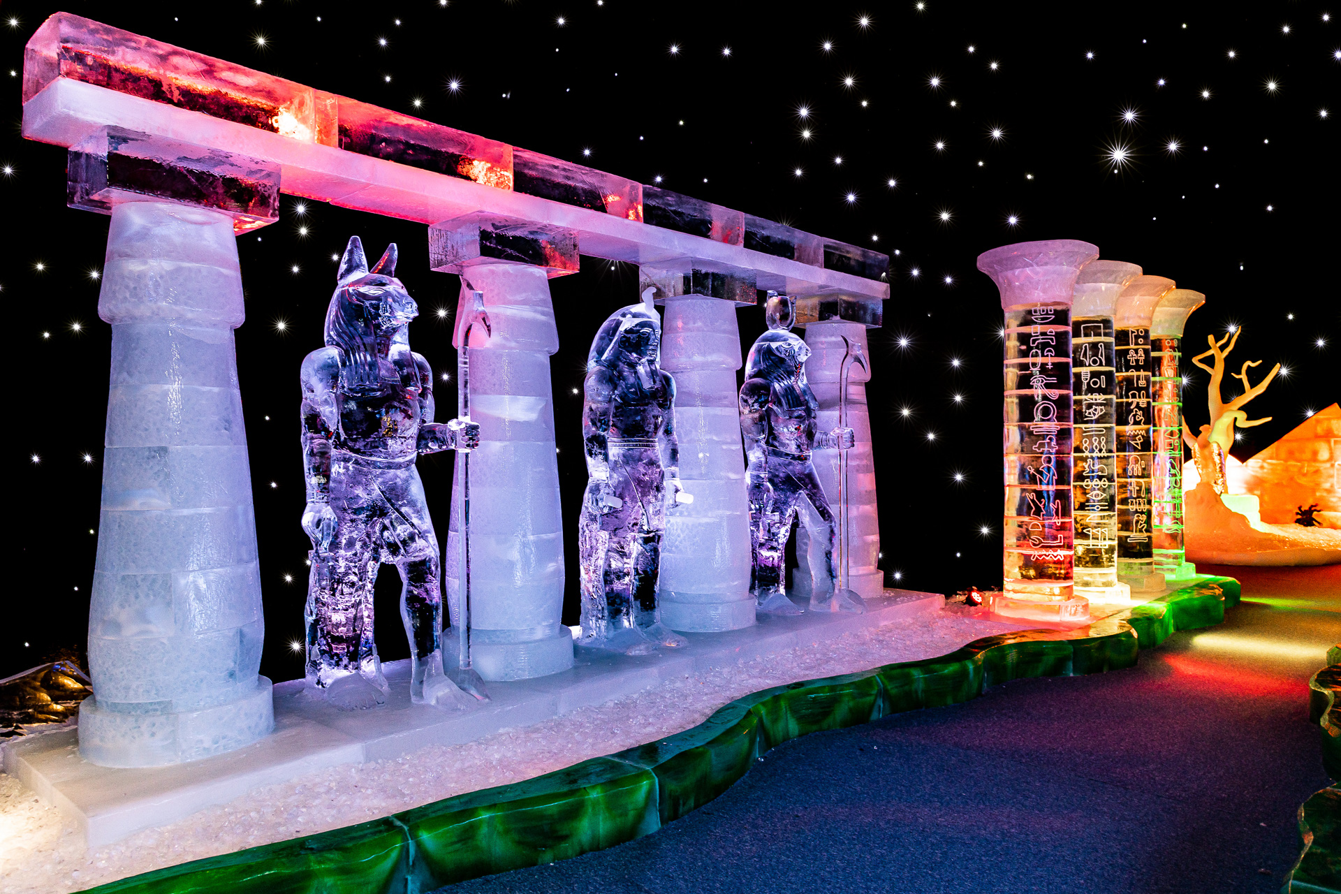 Skulpturen in der 17. Eiszeit Rövershagen