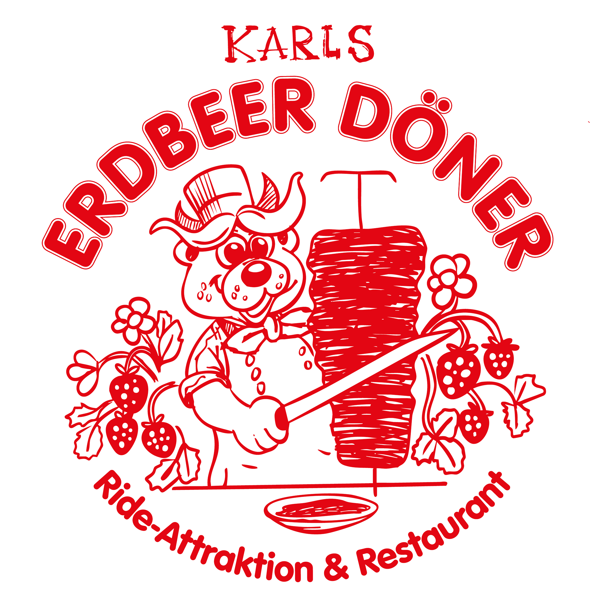 Erdbeer-Döner Logo