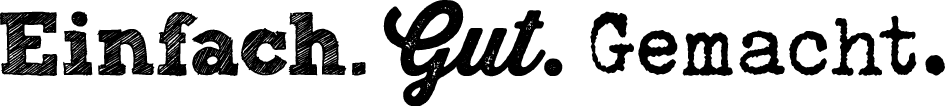 Manufakturen Logo Einfach Gut Gemacht