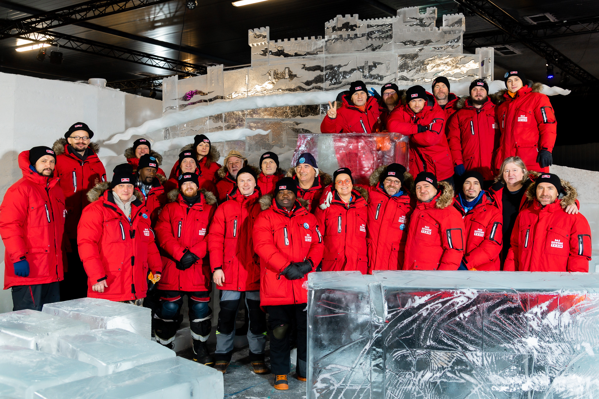 Künstler der 17. Eiswelt Rövershagen