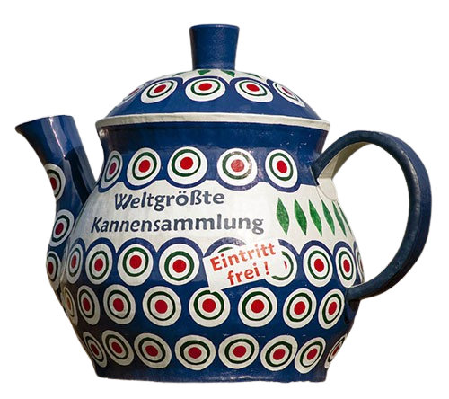 Riesen Kaffeekanne