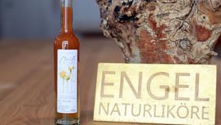 Likör Marille mit Mandeln Aprikosenlikör Mandellikör von Manuel Engel Naturbrennerei in Schönau