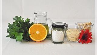 Orangen-Petersilien-Pesto Petersilienpesto von Pestowerkstatt in Passau