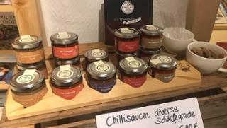 Chili-Sauce Birne von DREIMALIG - Grenzenlos Besonders in Freyung