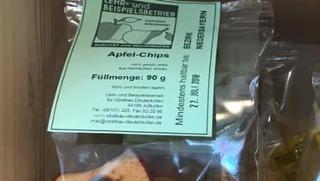 Apfelchips von DREIMALIG - Grenzenlos Besonders in Freyung