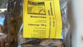 Birnenchips von DREIMALIG - Grenzenlos Besonders in Freyung