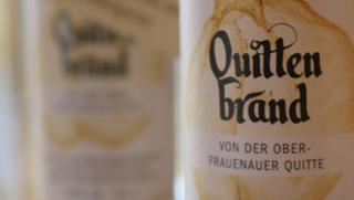 Quittenbrand von der Oberfrauenauer Quitte von Säumerhof Bio-Genusswelt in Grafenau