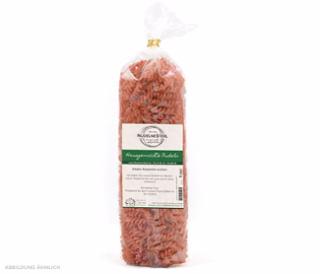 Tomate-Knoblauch-Nudel (Tom-Kno) Tomatenerzeugnis Knoblaucherzeugnis Rote Bete-Erzeugnis Hartweizennudeln von NudelneSterl in Bad Griesbach im Rottal