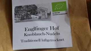 Knoblauchnudeln von Säumerhof Bio-Genusswelt in Grafenau