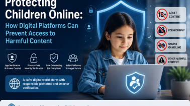 Protecting Children Online : How Digital Platforms Can Prevent Access to Harmful Content-privacy-first identity verification platform