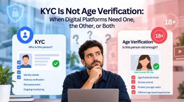 KYC Is Not Age Verification: When Digital Platforms Need One, the Other, or Both-secure user authentication