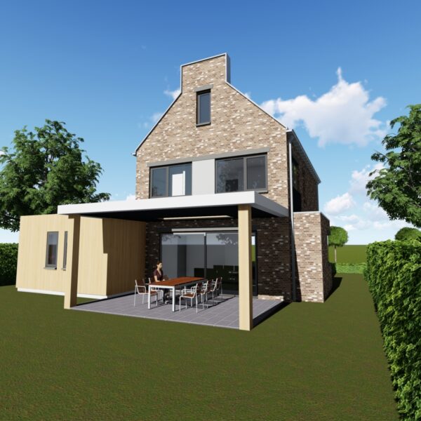 Sfeerbeeld-1 voorWoning met industrieele uistraling