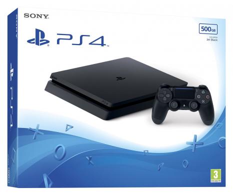 Sony PlayStation 4 (500Gb, SLIM) + Garantija-0