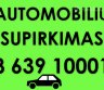Automobilių,kebulu supirkimas. Utilizavimo pažymos-0