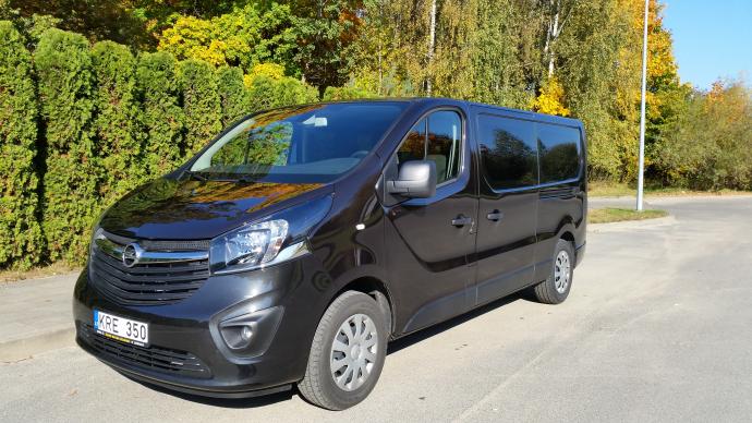 Mikroautobuso nuoma Opel Vivaro 2018m. (Laisvas žiemos sezonui)-0