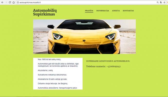 Automobiliu Supirkimas visoje Lietuvoje 24/7 -0