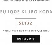  IQOS Nuolaidų kodas: SL132   -0