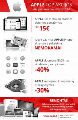 APPLE TOP AKCIJOS REMONTO DARBAMS-0