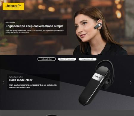 JABRA TALK 15 Bluetooth Laivų rankų įranga -0