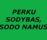 Perku sodybas, sodo namus-0