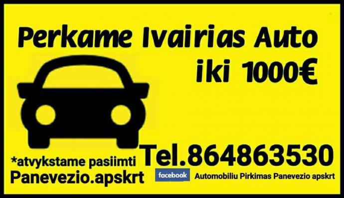 Perku Įvairias Auto Panevėžio apskrt-0