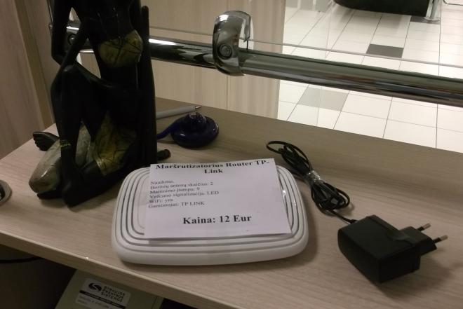 MARŠRUTIZATORIUS ROUTER TP-LINK-0