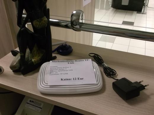 MARŠRUTIZATORIUS ROUTER TP-LINK-0