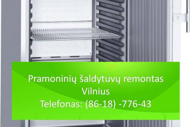 Pramoniniu saldytuvu remontas Vilnius 861877643-0