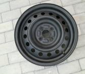 Parduodamas R15 plieninis štampuotas Toyota Corolla ratlankis -0