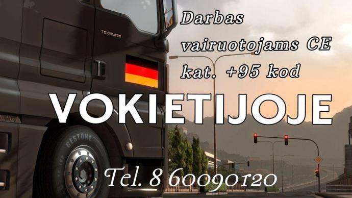 DARBAS CE KAT. VAIRUOTOJAMS VOKIETIJOJE-0
