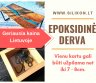 Skaidri epoksidinė derva, skaidrus epoksidas https://silikon.lt/-0