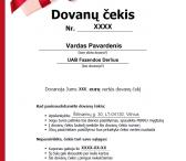 Dovanų čekis - puiki dovana Jūsų artimam žmogui!-0
