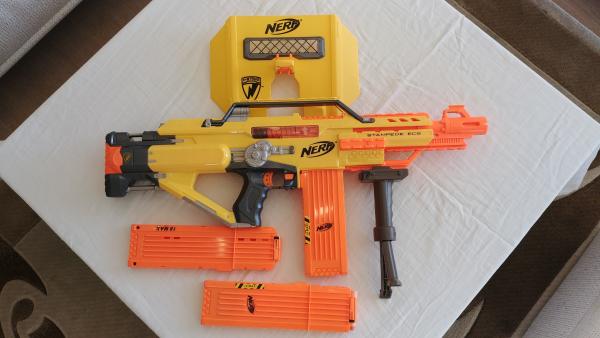 Vaikiškas šautuvas Nerf N-Strike ECS Stampede automatinis šautuvas-0