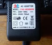 Ac Adaptor 24v/750ma-0