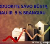 PARDUOKITE SAVO BŪSTĄ GREIČIAU IR 5 % BRANGIAU-0