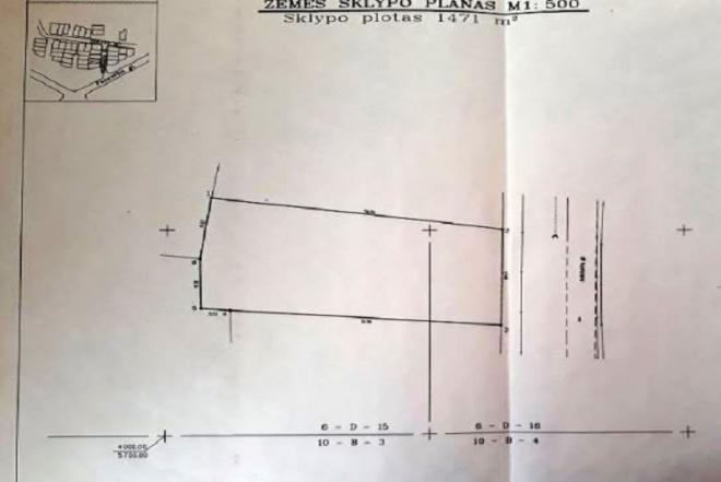 0,1471 ha sklypas Aukštaičių g. Kupiškio m.-0