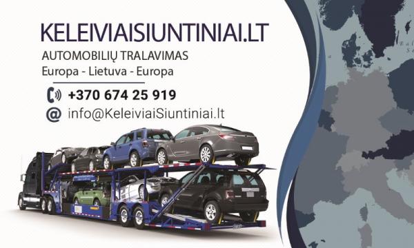AUTOMOBILIŲ VEŽIMAS į Vokietiją, Olandiją, Belgiją, Ispaniją, Angliją +37067425919-0