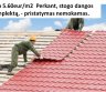 Stogų dangos - plieninė čerpė, skarda.-0