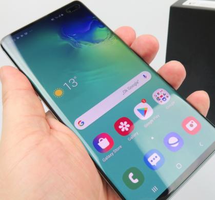 GALAXY S10+ PLUS-AMOLED-GORILLA GLASS 5-512GB+RAM 4GB-LT KALBA+DEKLAS-0