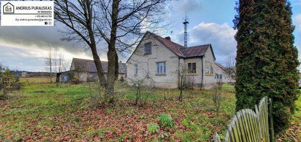 PARDUODAMAS MŪRINIS GYVENAMASIS NAMAS GYVOLIŲ K. MAŽEIKIŲ R.-0