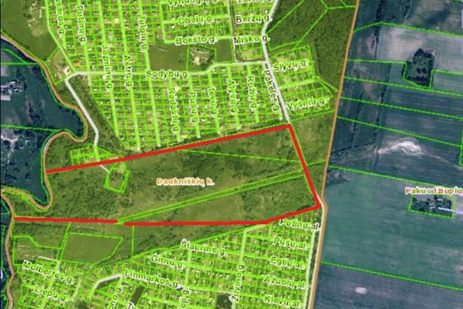 17,2 ha žemės ūkio sklypas Daukniškių km.-0