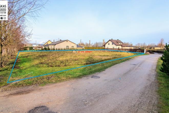 PARDUODAMAS 11 ARŲ SKLYPAS VOVERIŲ K., MAŽEIKIŲ R.-0