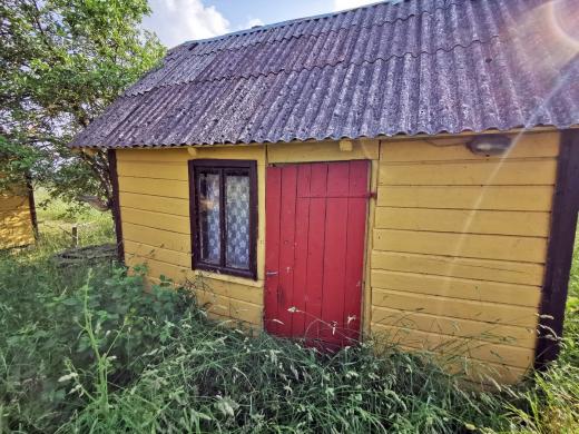 Anykščių r. sav., Paežerių k., Subačiaus g., rąstinis namas-0
