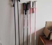 Slidinėjimo lazdos, tvarkingos, K2, Komperdell, Gabel, karbonines, aliumines, kaina- 15e.-0