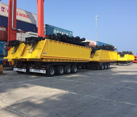 Tipper semi trailer from manufacturer-1