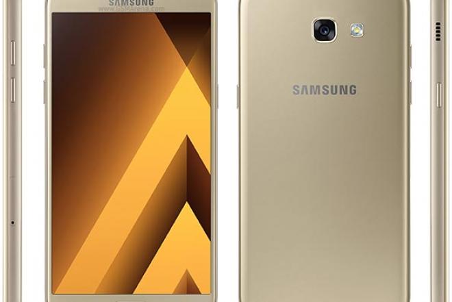 Samsung Galaxy A5 2017, kaip naujas, garantija, komplektas, kaina 99.99e.-0